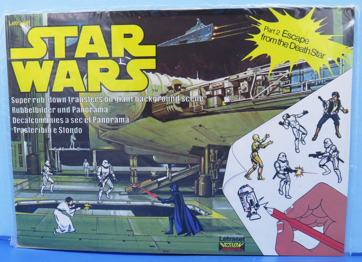 Letraset British Transfer Set - Part 2 - Star Wars Escape from the Death Star