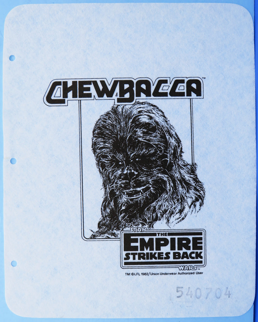 T-Shirt Design Star Wars Sample Print - Chewbacca