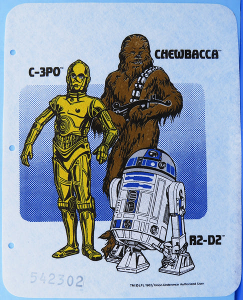 T-Shirt Design Star Wars Sample Print - C-3PO R2-D2 and Chewbacca