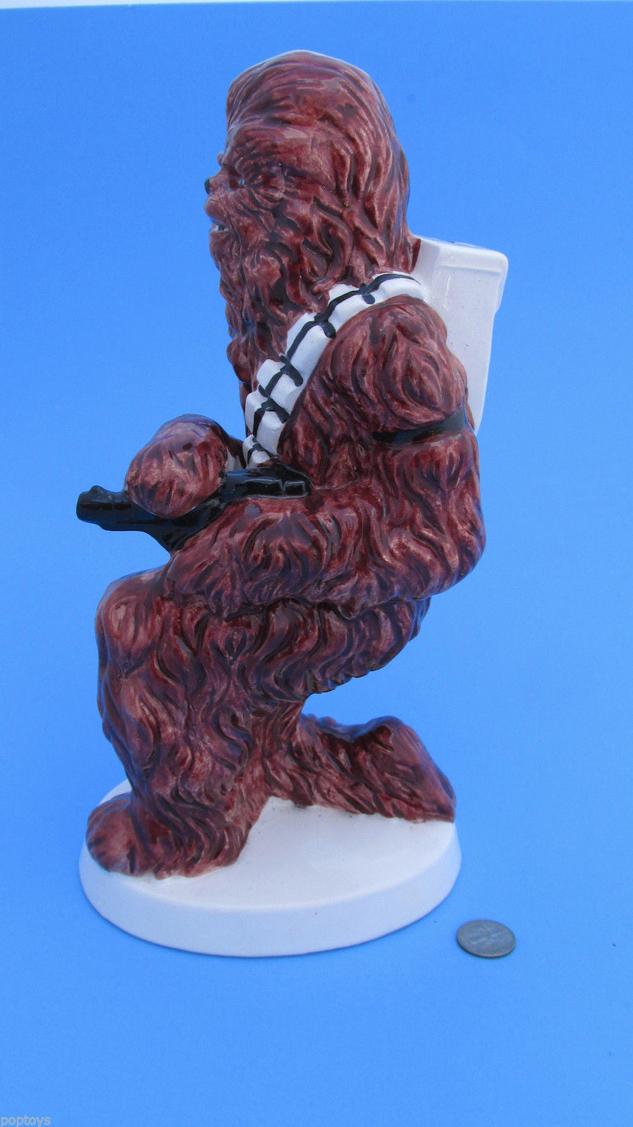 CERAMIC BANK 1982 vintage CHEWBACCA Sigma - Star Wars - 10" TALL