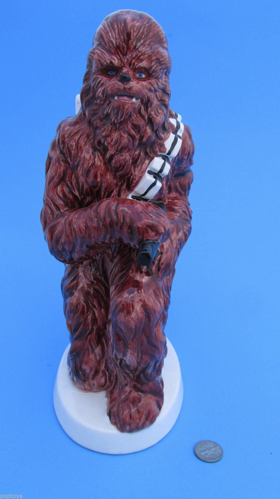 CERAMIC BANK 1982 vintage CHEWBACCA Sigma - Star Wars - 10" TALL