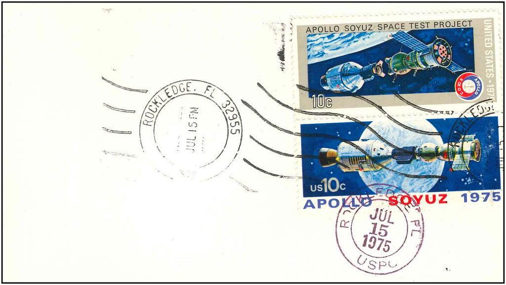 NASA postal cover Apollo Soyuz