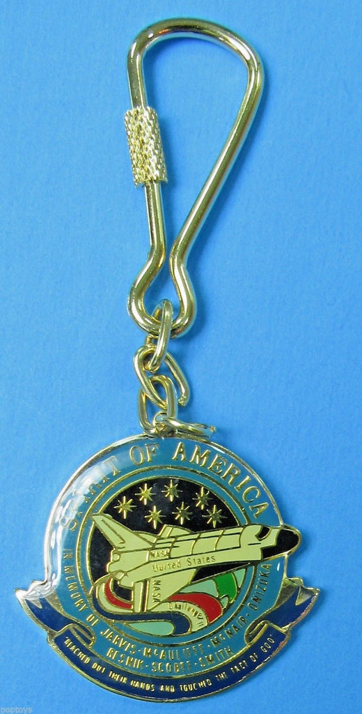 Space Shuttle Challenger keychain NASA STS-51L