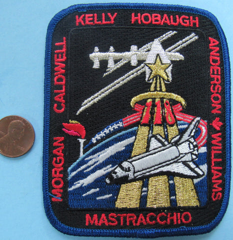 Mission patch Space Shuttle Endeavour NASA early crew version Anderson