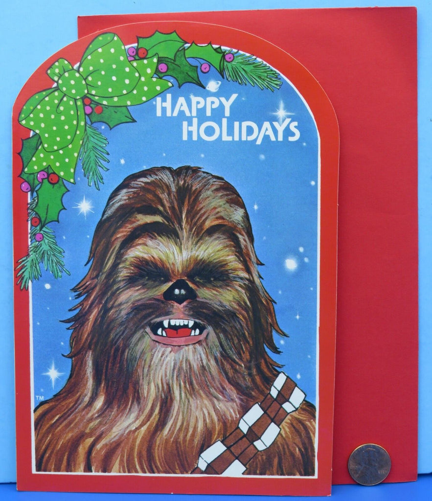 Holiday Card - 1978 Star Wars - Chewbacca