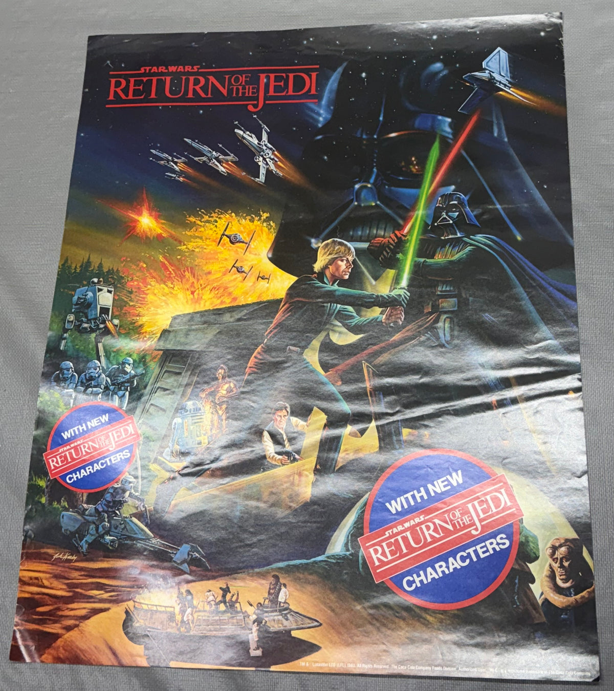 Poster early preview sample Hi-C Return of the Jedi