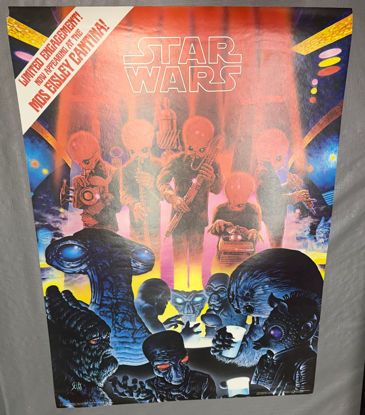 Poster Mos Eisley Cantina Band Star Wars by Factors