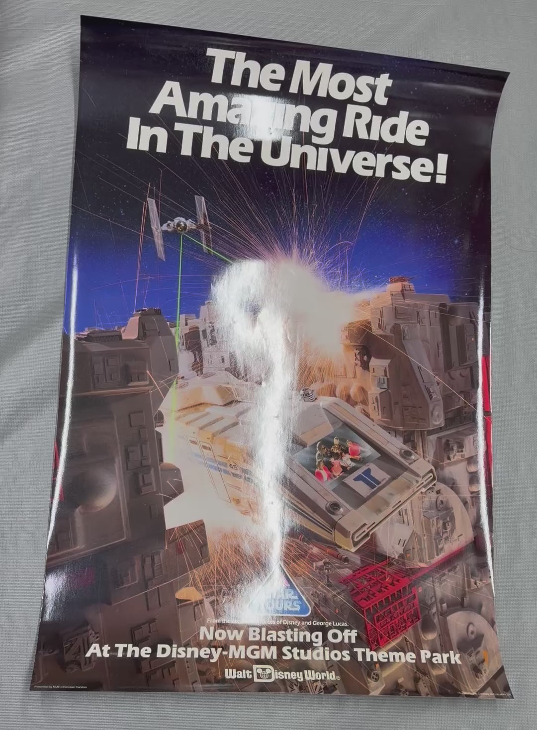 Star Tours Disney World Poster
