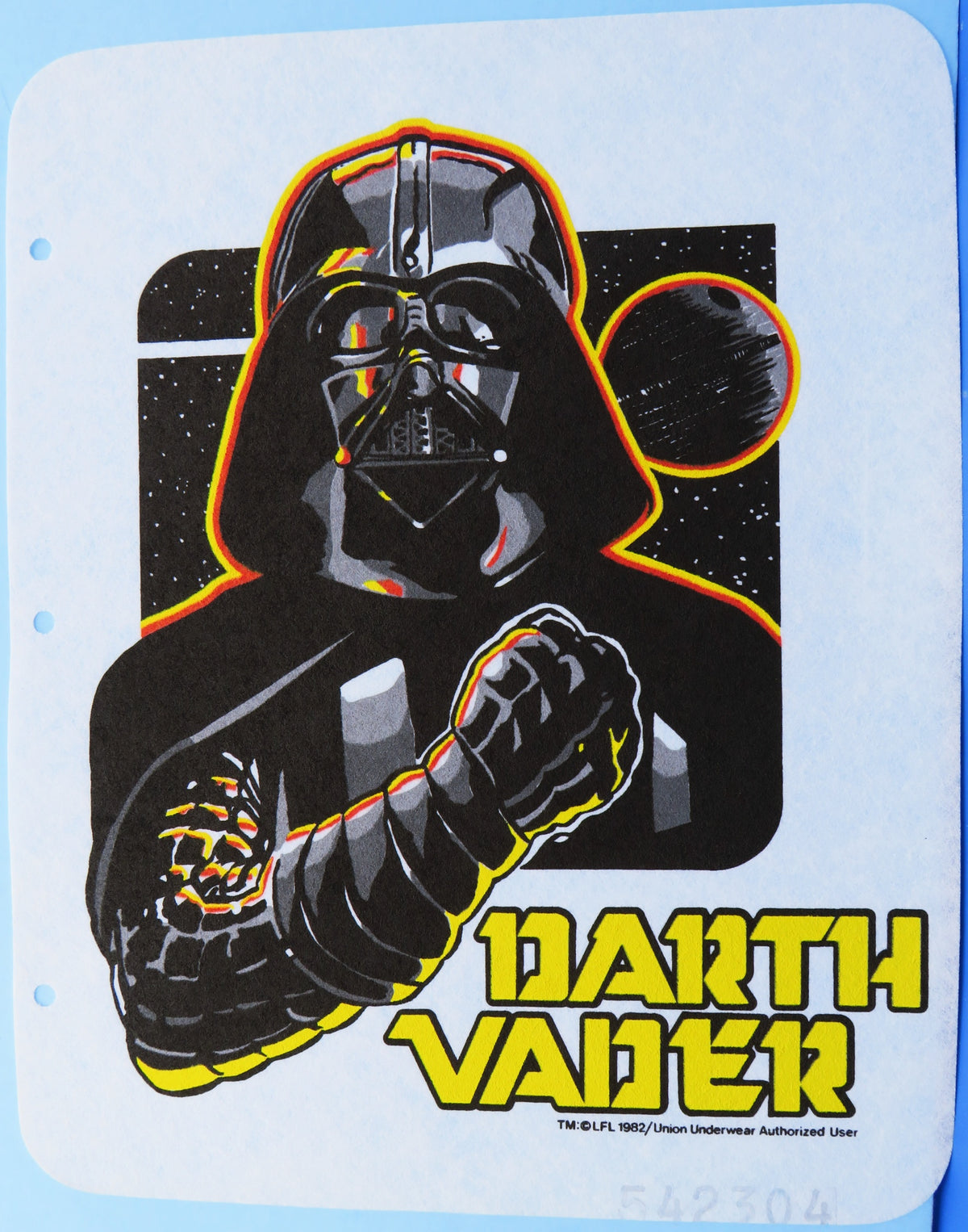 T-Shirt Design Star Wars Sample Print - Darth Vader
