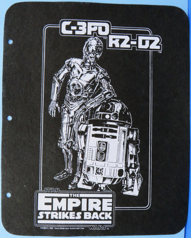 T-Shirt Design Star Wars Sample Print - C-3PO and R2-D2