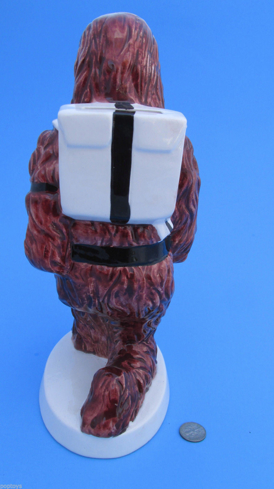 CERAMIC BANK 1982 vintage CHEWBACCA Sigma - Star Wars - 10" TALL