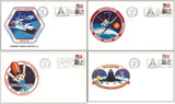 Space Shuttle Challenger postal cover launch NASA