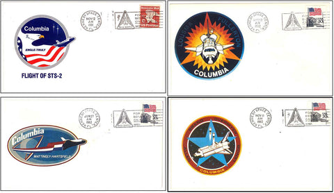 Space Shuttle Columbia postal cover launch NASA