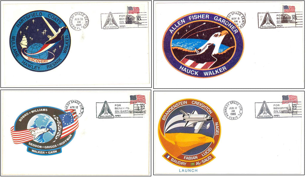Space Shuttle Discovery postal cover launch NASA