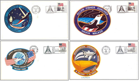 Space Shuttle Discovery postal cover launch NASA