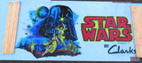 STORE DISPLAY poster banner Clark's Shoes '77 vintage Star Wars
