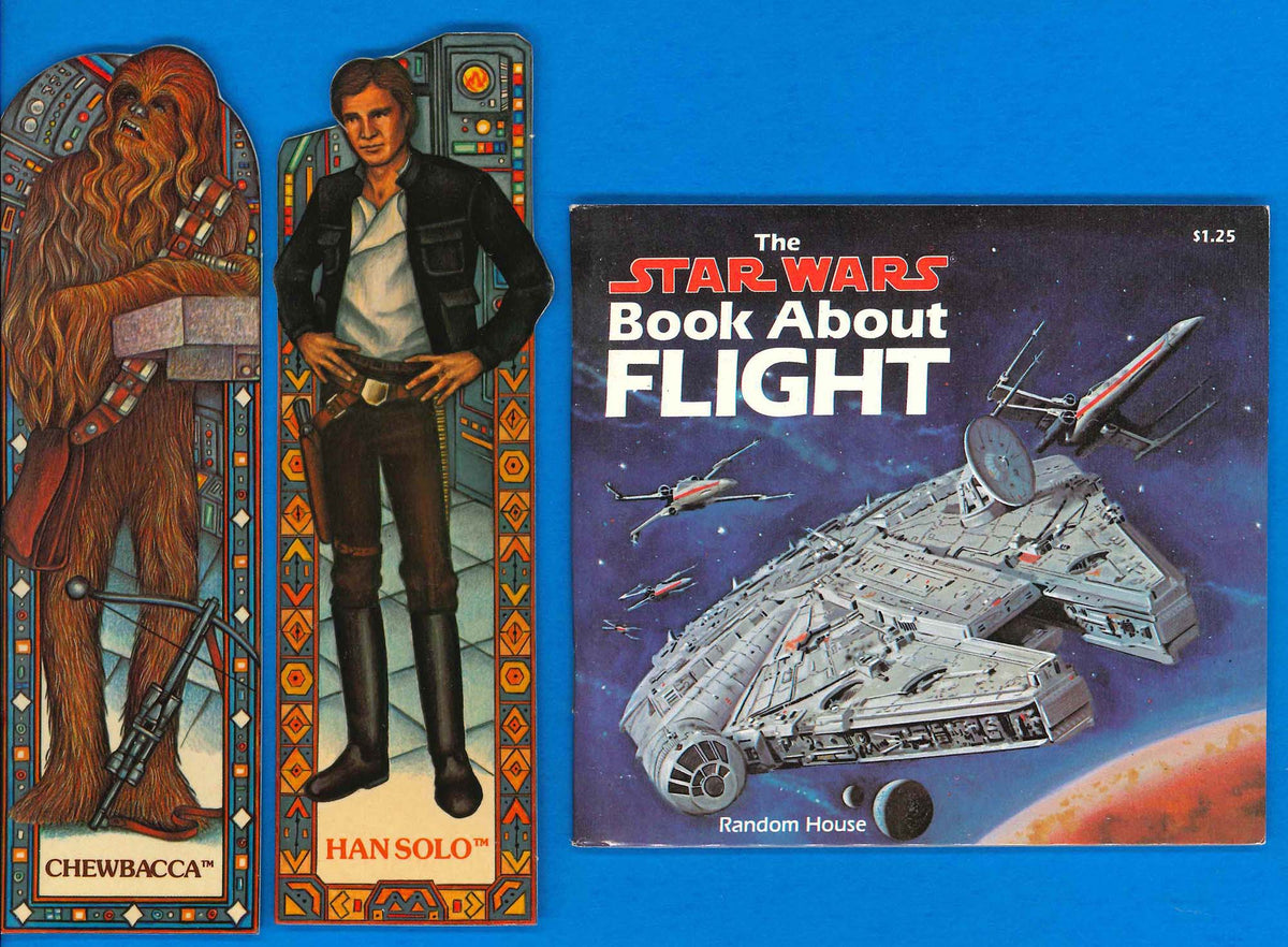 Han Solo Chewbacca Bookmarks Star Wars Book about Flight