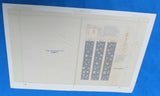 Original Artwork Layout Pair - '83 Happy House - Star Strips - Star Wars Return of the Jedi