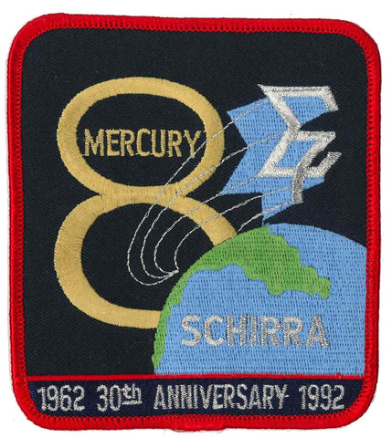 Patch Mercury 8 Wally Schirra anniversary collectible