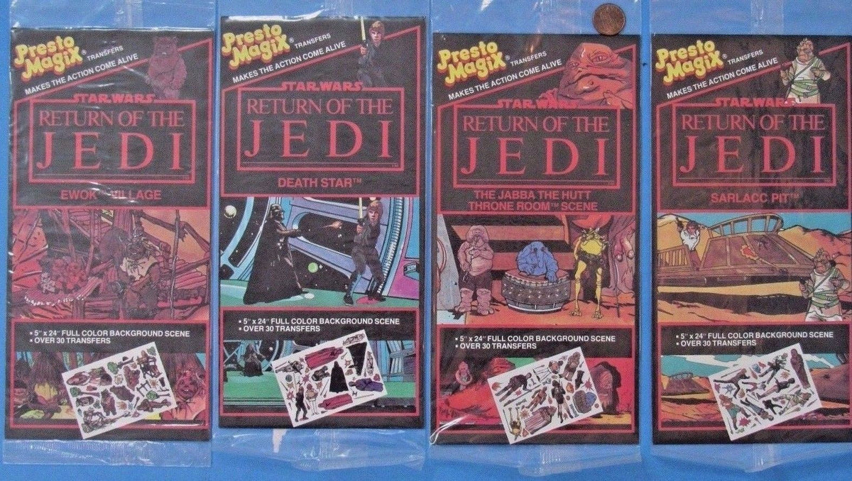 Presto Magix set of 4 - Star Wars 1983 Vintage