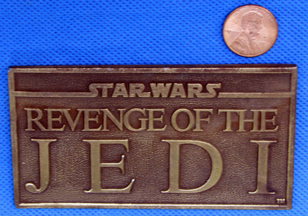 Revenge of the Jedi Bronze Paperweight Exclusive to Cast Crew & VIPs Star Wars