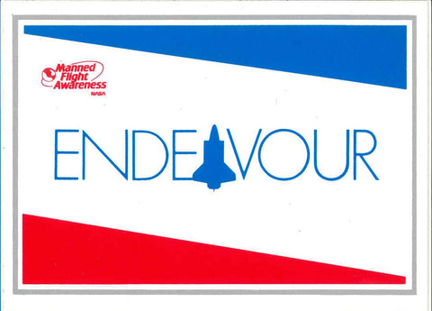 Space Shuttle Endeavour sticker NASA Manned Spaceflight