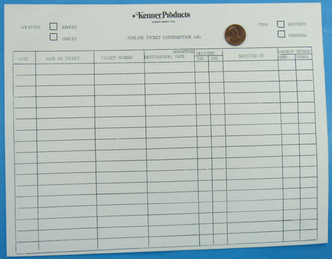 Kenner Employee Paperwork