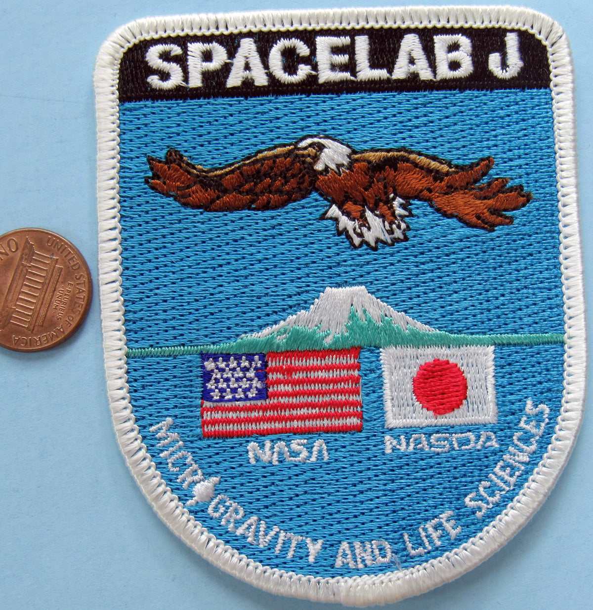 Mission patch Space Shuttle Endeavour NASA Spacelab J