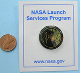 NASA Launch Services Glory pin